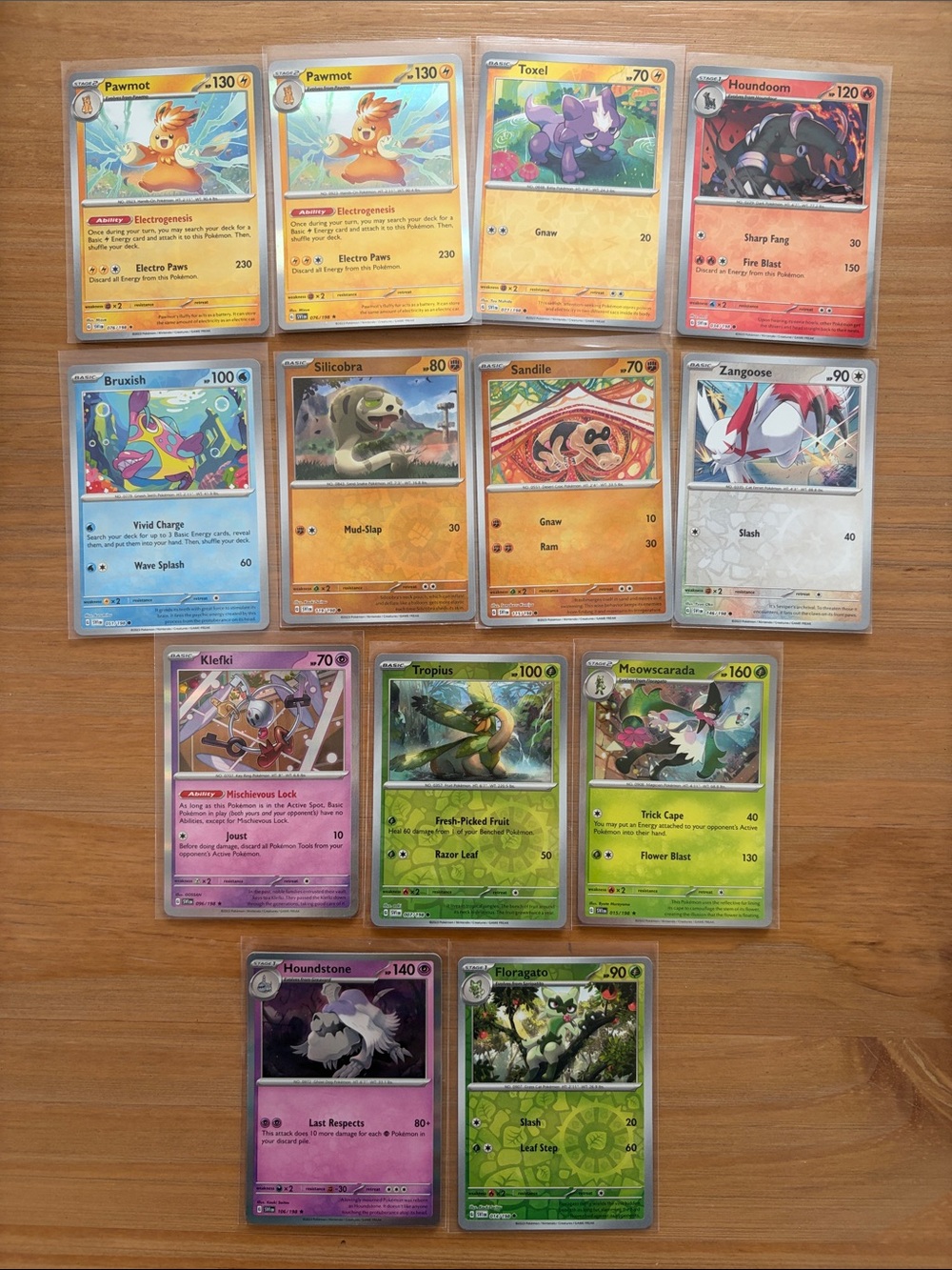 Scarlet & Violet Pokémon Holo & Reverse Holo Card Lot | 14 Cards ✨5/$25✨